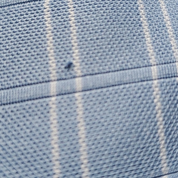 Izod GOLF Shirt Mens Size Xl X-large Blue White Striped Boxed Lines Polo… - Picture 14 of 14